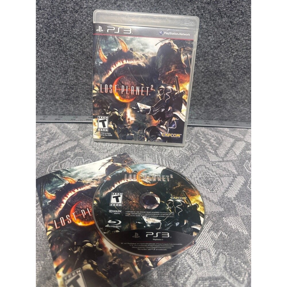 Lost Planet 2 PS3 PlayStation 3 CIB Complete Manual Capcom EUC